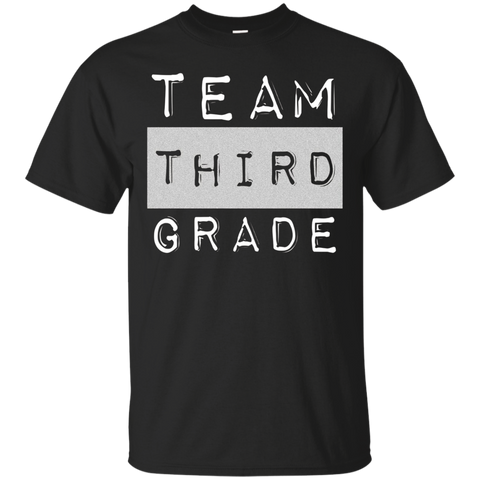 Team Third Grade Funny 3rd Grader Student Teacher T-shirt_black=