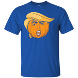 Orange Trump Pumpkin Costume - Trumpkin Meme Halloween_Black