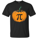 Pumpkin Pie T-shirt Math Pie Teacher Funny Pumpkin Tee_Black