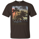 Retro Florida Beach Shirt Cool Ocean Tshirt Women Men Kids_Black