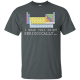 Periodic Table Shirt - I Wear This Shirt Periodically_Black