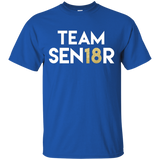 Team Senior Shirt Graduating Class of 2018 Shiney Tee_Black