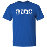 RIDE Snowboard T Shirt, Silhouette Snowboarding Graphic Tee_Black