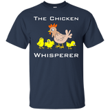 Chicken Whisperer Funny T-shirt_black=