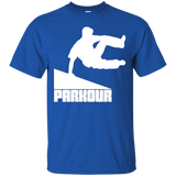 Parkour T Shirt Parkour T-Shirt Free Running Tee Athlete_Black
