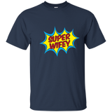 Super Wifey Shirt for the Super Wife_Navy