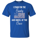 I Stand For The Country And Kneel At The Cross T Shirt_black