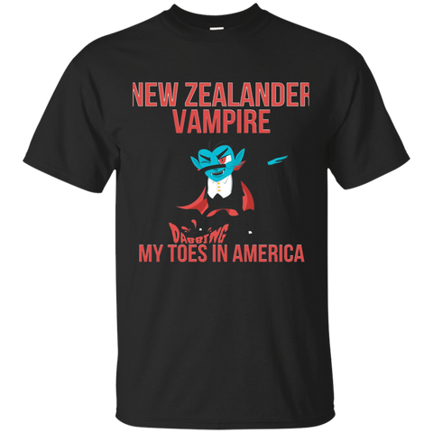 Halloween Gift For New Zealander From New Zealand T Shirt_black