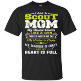 Women's SCOUT MOM Shirt_Black