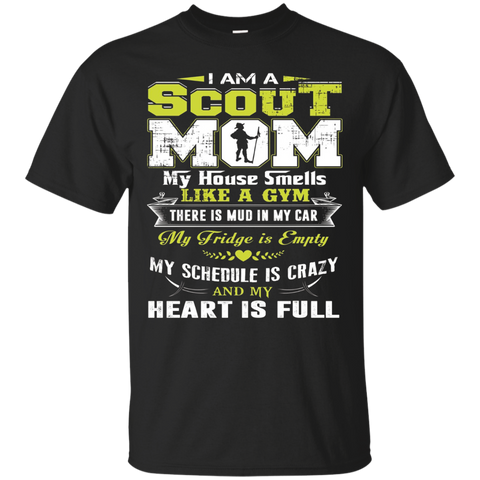 Women's SCOUT MOM Shirt_Black