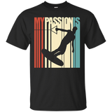 My Passion is Wakeboarding T Shirt Vintage Wakeboarder Shirt_Black