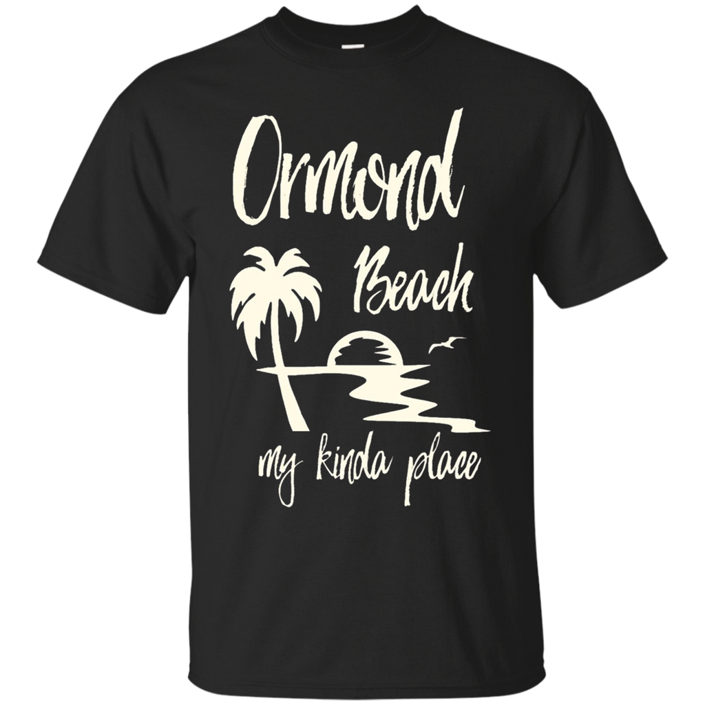 Ormond Beach Is My Kinda Place Tee Shirt_Black