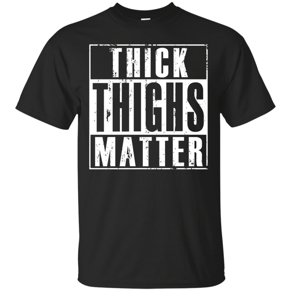Thick Thighs Matter T-Shirt_Black