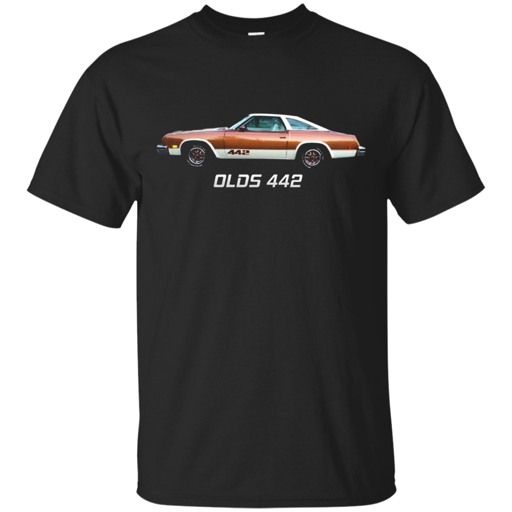 Olds 442 Classic Car Show T-Shirt Vintage Oldsmobile_Black