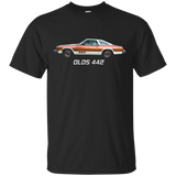 Olds 442 Classic Car Show T-Shirt Vintage Oldsmobile_Black