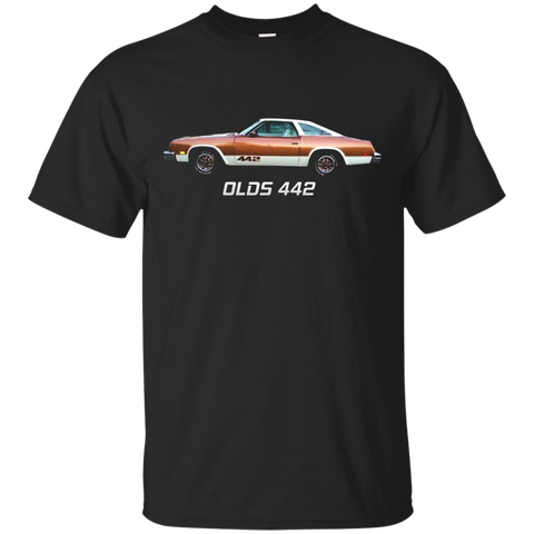 Olds 442 Classic Car Show T-Shirt Vintage Oldsmobile_Black