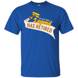 Cool T Shirt For Retired Grandpa. Air Force Retirement Gifts_black