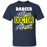 Dancer By Passion Doctor By Profession T Shirt_black