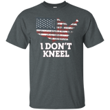 I Don't Kneel Patriotic American T-shirt_black=