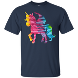 Tie Dye Unicorn Graphic T-shirt_black=