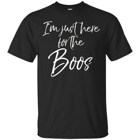 I'm Just Here For The Boos Shirt Funny Halloween Costume Tee