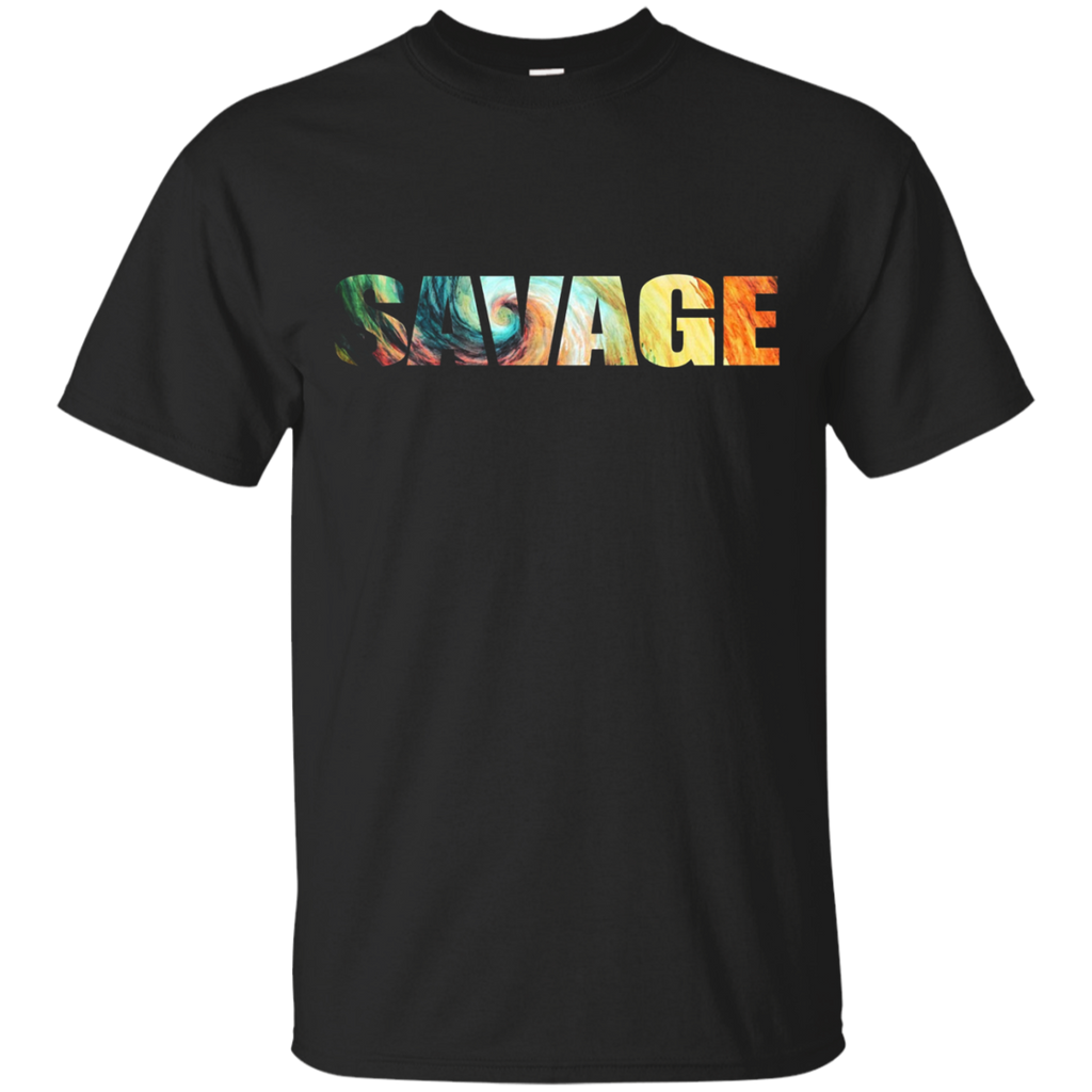 Savage T Shirt- Cool Shirt Design_Black