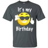 It's My Birthday Emoji T Shirt Boys And Girls Funny Shirt