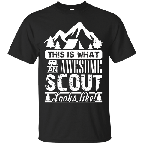 This Is What An Awesome Scout Looks Like T-Shirt_Black