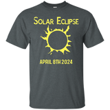 Total Solar Eclipse 2024 T-Shirt for Men Women Boys Girls_Black