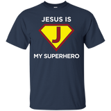 Jesus Is My Superhero Christian Fun Religious T Shirt