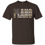 Straight Outta Plano US Flag Patriotic T-shirt_Black