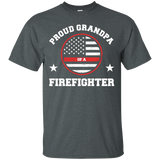 Mens Proud Grandpa Of A Firefighter T-shirt_black=