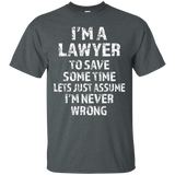 I'm A Lawyer, Lets Just Assume I'm Never Wrong