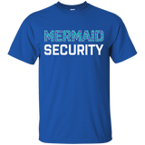 Mermaid Security T-Shirt_Black