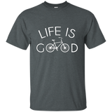 Life Is Good With Bicycle T-shirt