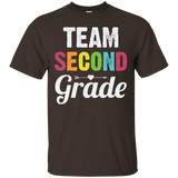 Team 2nd Second Grade Teacher Shirt_Black