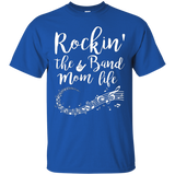 ROCKIN' THE BAND MOM LIFE T-Shirt Rocking_Black