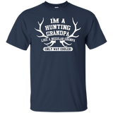 Cool Im A Hunting Grandpa T-shirt Hunting Lover Gifts_black=