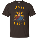 Jesus Raves T-shirt - Cool Christian Dance Party Dj