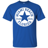 MIAMI BEACH - FLORIDA - United States USA T-Shirt_Black