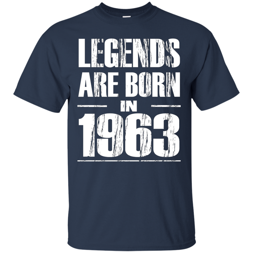 Legends Are Born In 1963 Shirt Funny 54th Birthday Gift Tee