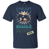 Coolest Beagle Mom Dog Breeds Shirt_black=