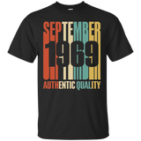 Retro Sept 1969 T-Shirt 48 yrs old Bday 48th Birthday Tee_Black