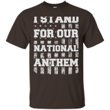 I Stand For Our National Anthem T-shirt_black