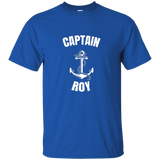 Captain Roy T-shirt Personalized Boat Captain Shirt_black=