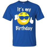 It's My Birthday Emoji T Shirt Boys And Girls Funny Shirt