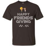 Happy Friendsgiving T-shirt For Thanksgiving And Friend_black