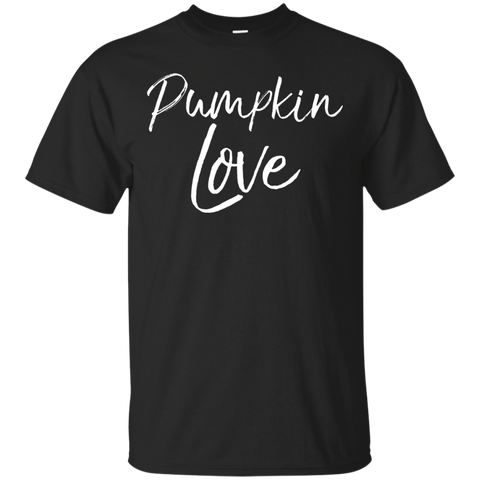 Pumpkin Love Shirt Cute Funny Autumn Tee_Black