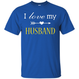 Women's I Love My Awesome Husband T-Shirt_Black