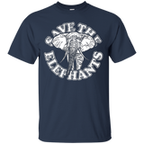 Save The Elephants Shirt_Black